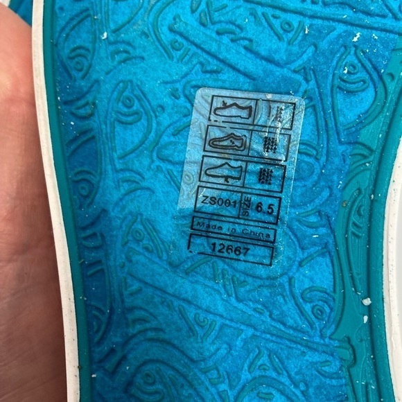 Blowfish Gray Distressed Canvas Sneakers - Picture 6 of 11